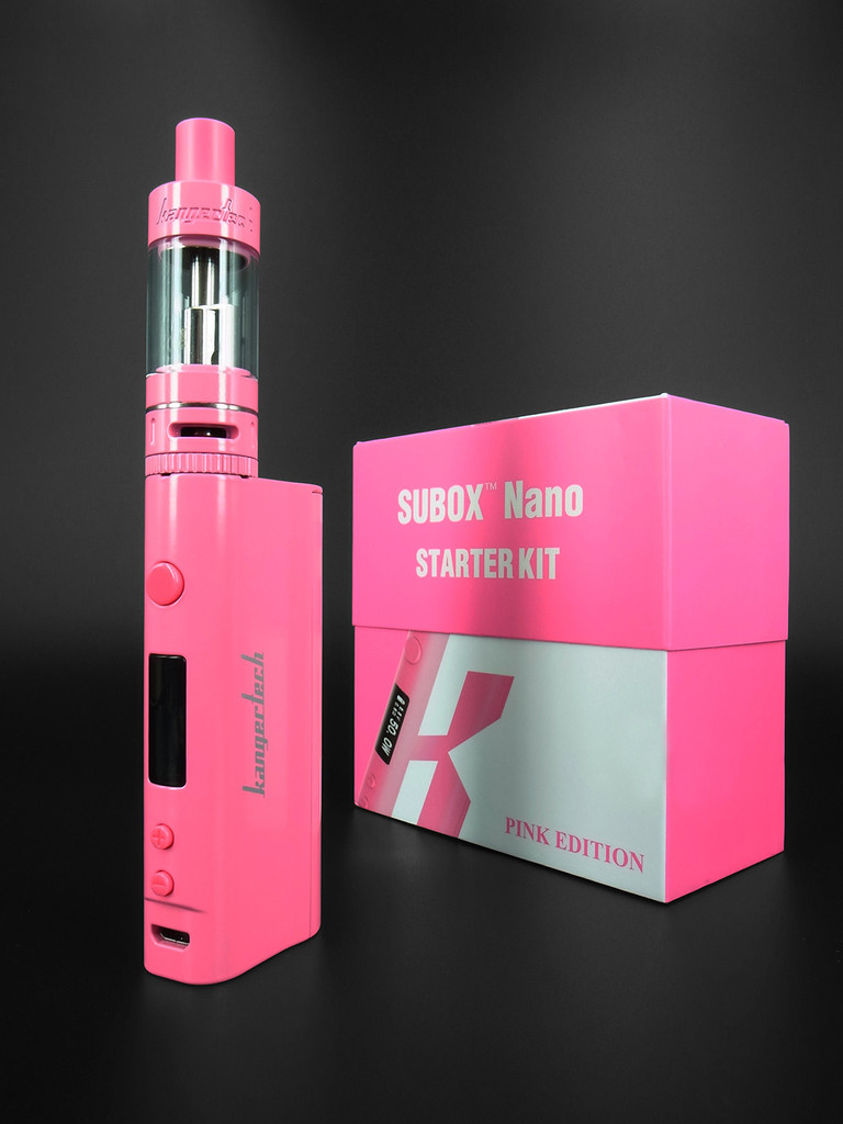 Subox Nano Vaporizer Mod with Tank Pink