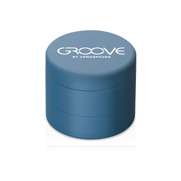 Aerpspaced Groove 50mm Blue Grinder
