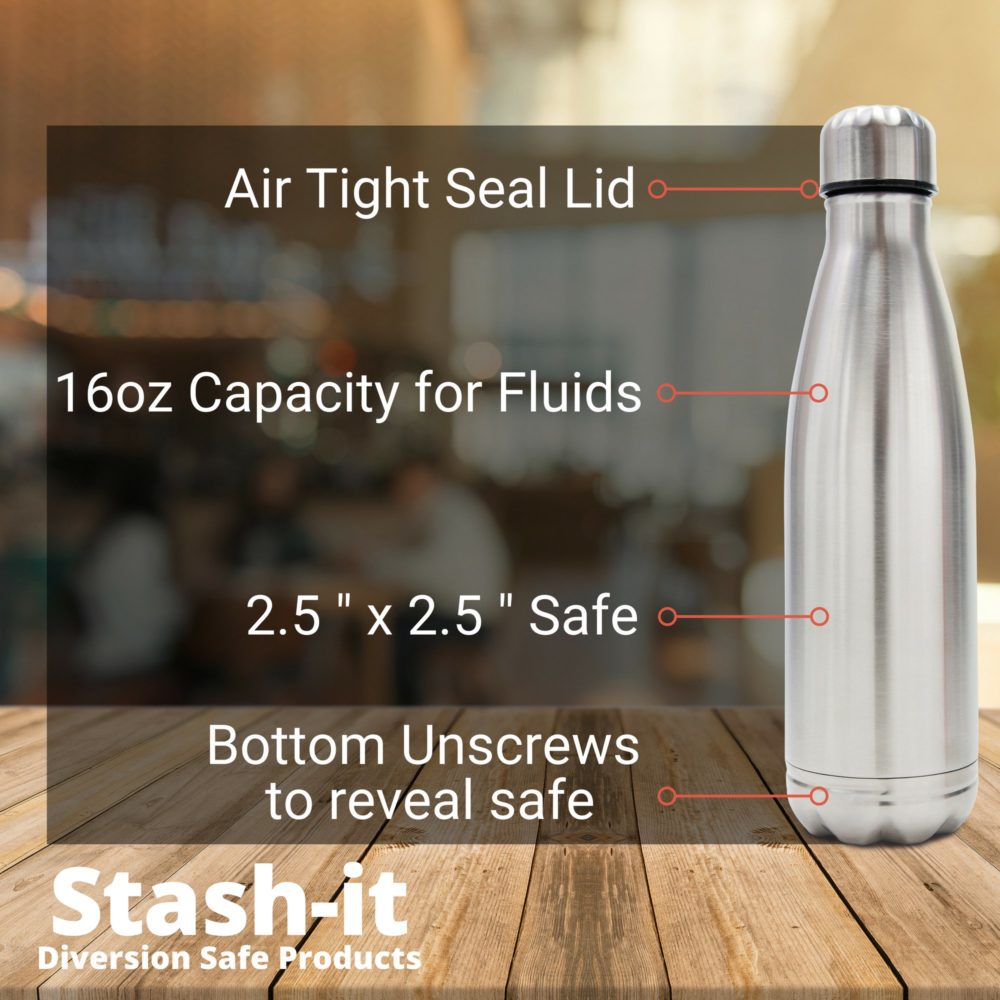 Stash Safe Stash It Diversion Bottle Info